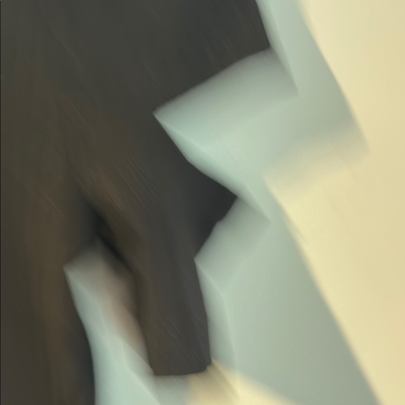 Helmut Lang Black Ribbed Short Sleeve Dress - Picture 3 of 5